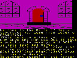 Time and Magik Trilogy III - The Price of Magik (1986)(Level 9 Computing)